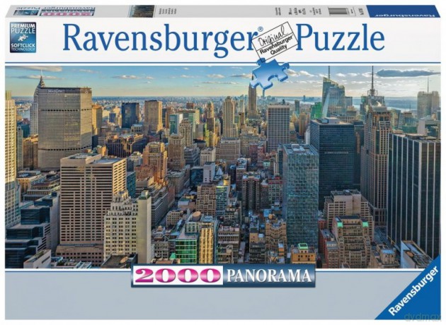 RAVENSBURGER 2000 el. Widok na New York [PUZZLE]