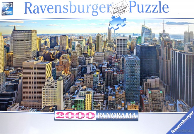 RAVENSBURGER 2000 el. Widok na New York [PUZZLE]
