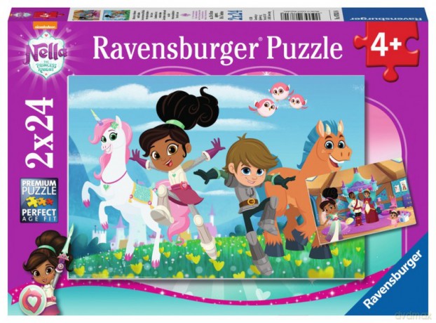 RAVENSBURGER 2x24 el. - Nella, Przygody [PUZZLE]