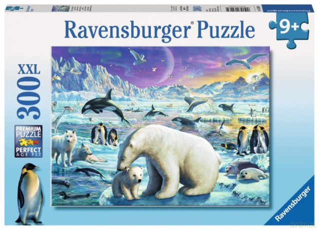 RAVENSBURGER 300 el. - Polarne zwierzęta [PUZZLE]