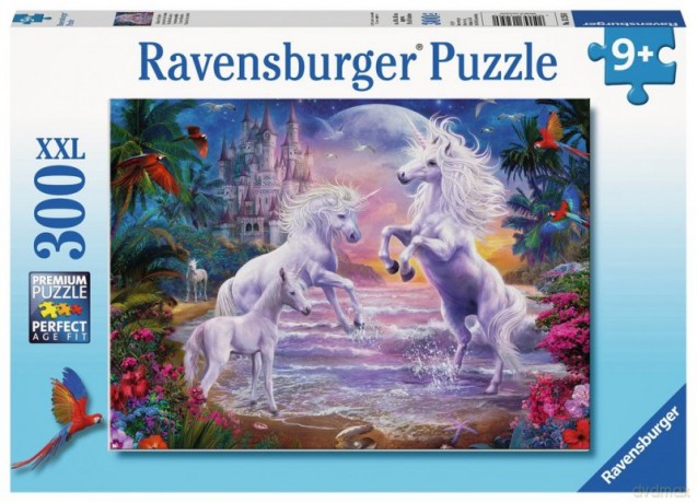 RAVENSBURGER 300 el. Raj jednorożca [PUZZLE]