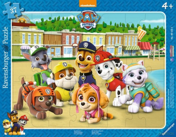 RAVENSBURGER 37 el. - Psi Patrol, Rodzinne zdjęcie [PUZZLE]