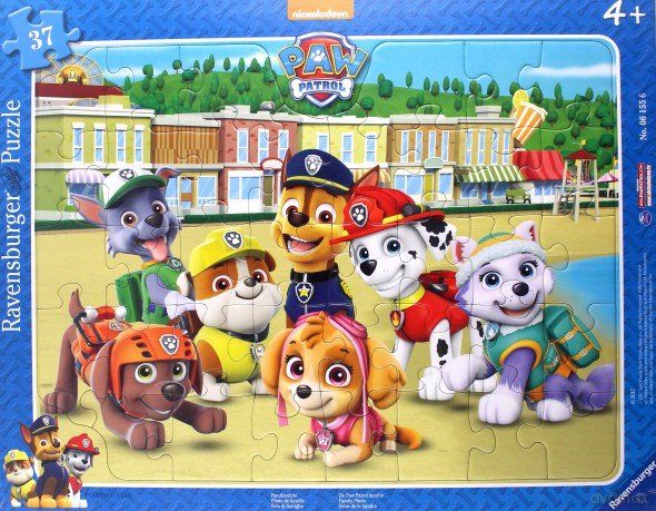 RAVENSBURGER 37 el. - Psi Patrol, Rodzinne zdjęcie [PUZZLE]