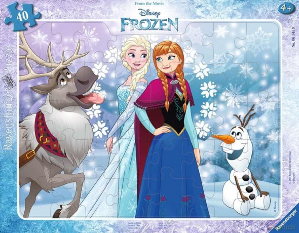 RAVENSBURGER 40 el. - Kraina Lodu, Anna i Elsa [PUZZLE]