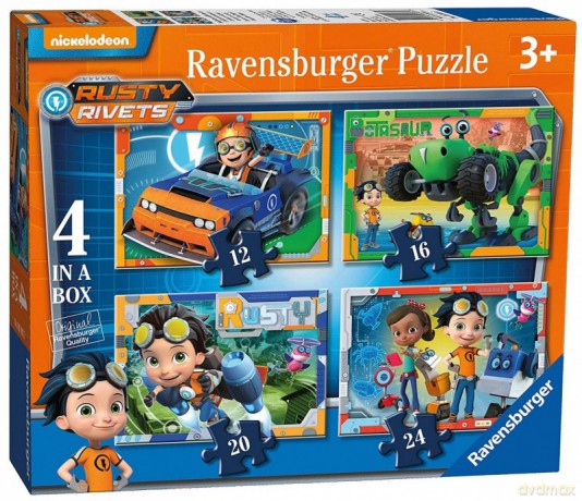 RAVENSBURGER 4w1 4/6/8/10 el. - Rafcio Śrubka [PUZZLE]