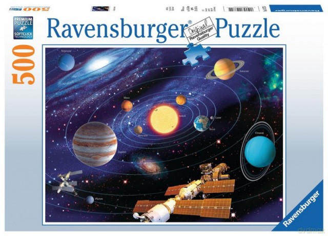 RAVENSBURGER 500 el. Układ słoneczny [PUZZLE]