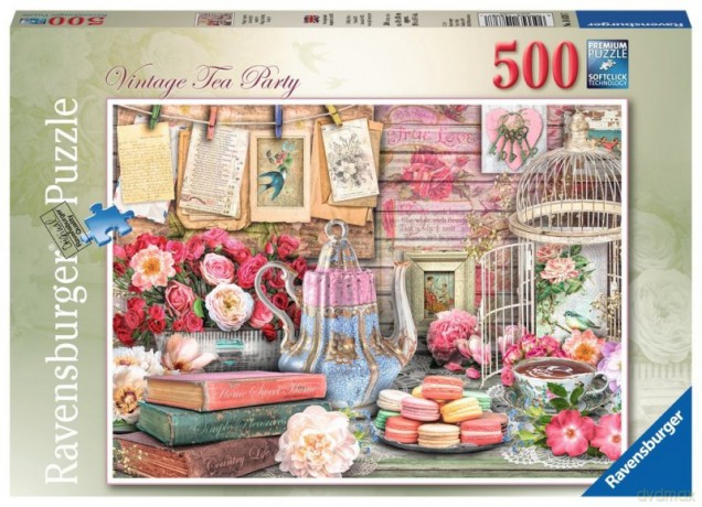 RAVENSBURGER 500 el. Vintage - Przyjaciele [PUZZLE]