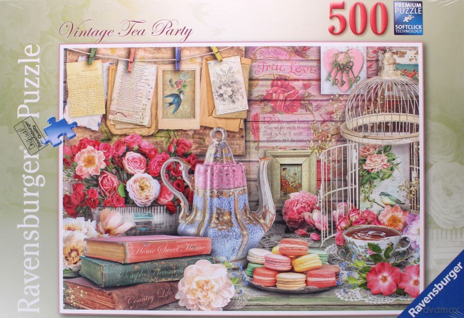 RAVENSBURGER 500 el. Vintage - Przyjaciele [PUZZLE]