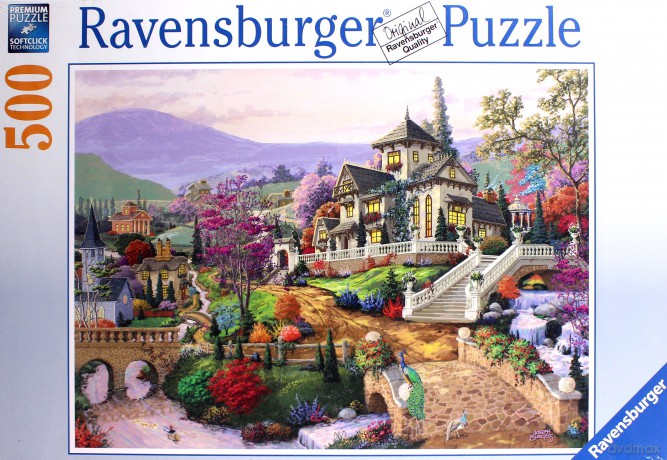 RAVENSBURGER 500 el. Wypoczynek na wzgórzu [PUZZLE]