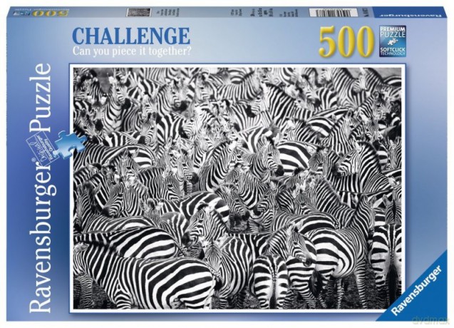 RAVENSBURGER 500 el. Zebry [PUZZLE]