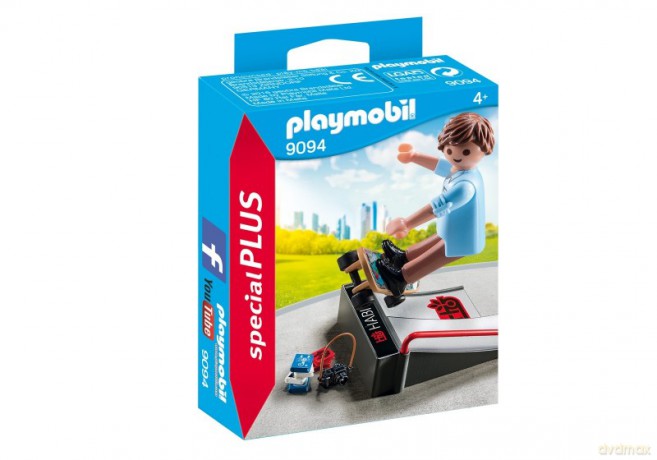 Zestaw figurek Skater z rampą [FIGURKA]