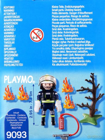 Zestaw figurek Strażak z gaśnicą [FIGURKA]