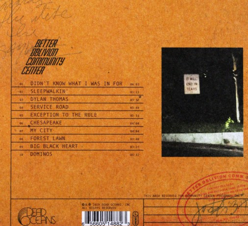 Better Oblivion Community Center: Better Oblivion Community Center [CD]