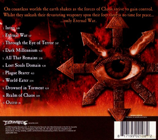 Bolt Thrower: Realm Of Chaos FDR (digipack) [CD]