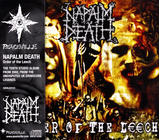 Napalm Death: Order Of The Leech [CD]