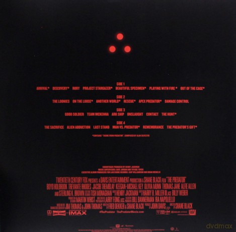 The Predator soundtrack (Henry Jackman) [2xWinyl]