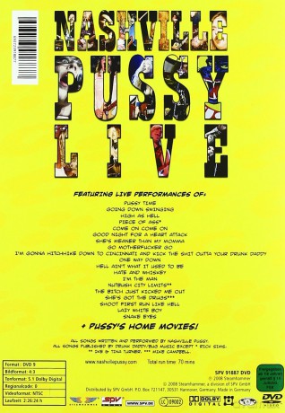 Nashville Pussy: Live In Hollywood [DVD]