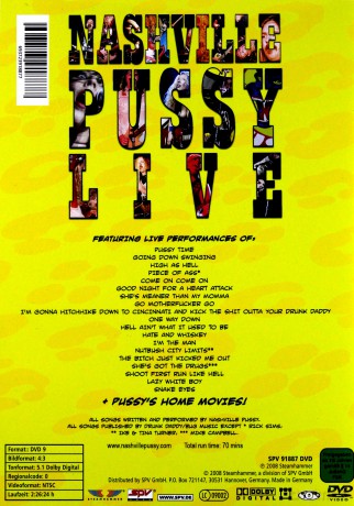 Nashville Pussy: Live In Hollywood [DVD]