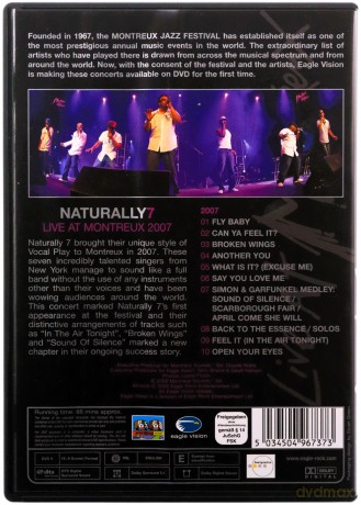 Naturally 7: Live At Montreux 2007 [DVD]
