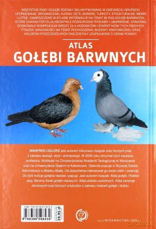 Atlas gołębi barwnych - Manfred Uglorz [KSIĄŻKA]
