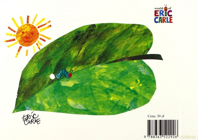 Bardzo głodna gąsienica - Eric Carle [KSIĄŻKA]