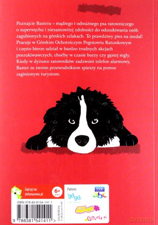 Baster, pies ratowniczy. Pies na medal - Barbara Gawryluk [KSIĄŻKA]