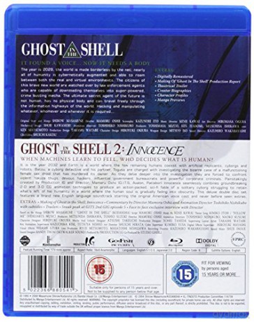 Ghost In The Shell Movie Double Pack [2xBlu-Ray]
