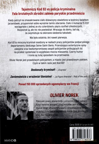 Kod 93 - Olivier Norek [KSIĄŻKA]