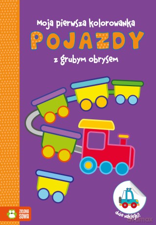 Pojazdy. Moja pierwsza kolorowanka [KSIĄŻKA]