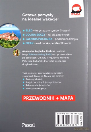 Słowenia. Inspirator podróżniczy - Aleksandra Zagórska-Chabros [KSIĄŻKA]