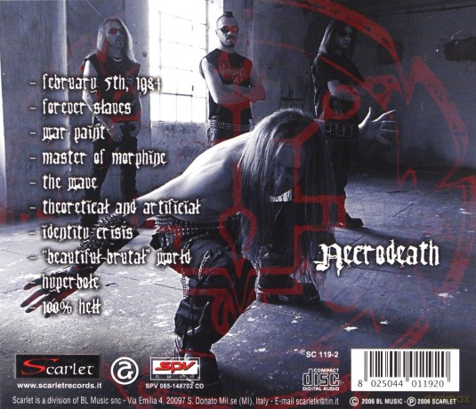 Necrodeath: 100% Hell [CD]