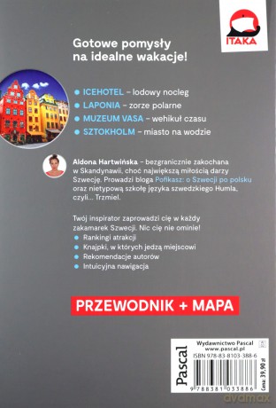 Szwecja. Inspirator podróżniczy - Aldona Hartwińska [KSIĄŻKA]