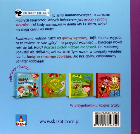 Tofik i wyprawa w góry. Przygody Tofika - Barbara Wicher [KSIĄŻKA]