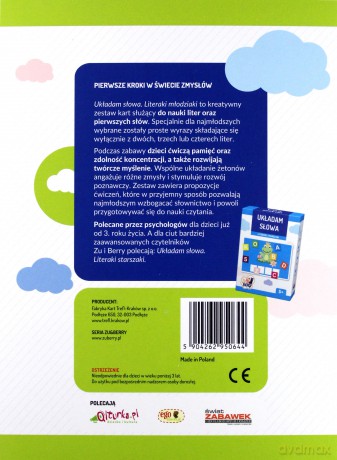 Układam słowa. Literaki młodziaki Zu&Berry [GRA]