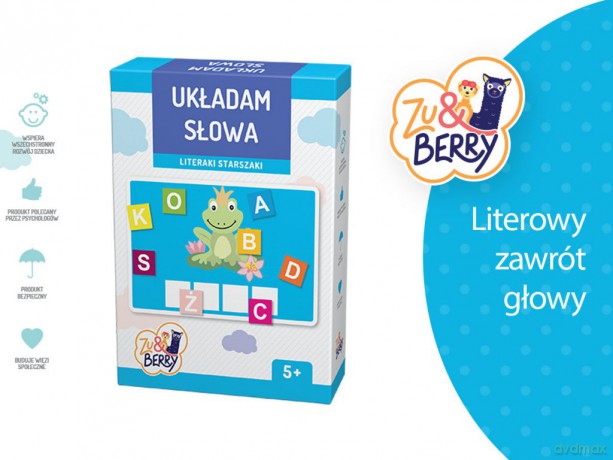 Układam słowa. Literaki starszaki Zu&Berry [GRA]