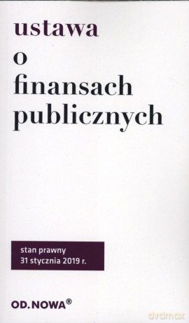 Ustawa o finansach publicznych wyd. 6 - Anna Prus [KSIĄŻKA]