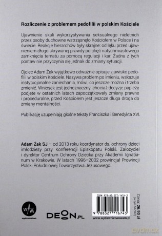 Wierzchołek góry lodowej. Kościół i pedofilia - Adam Żak [KSIĄŻKA]