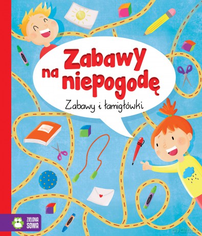Zabawy na niepogodę. Zabawy i łamigłówki [KSIĄŻKA]