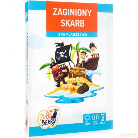 Zaginiony skarb Zu&Berry [GRA PLANSZOWA]