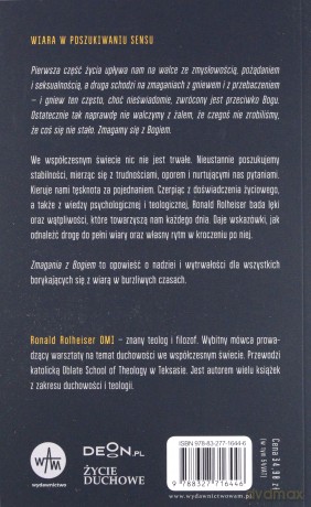 Zmagania z Bogiem - Ronald Rolheiser [KSIĄŻKA]