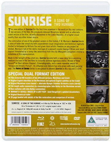 Sunrise (Wschód Słońca) (Masters of Cinema) [Blu-Ray]+[DVD]