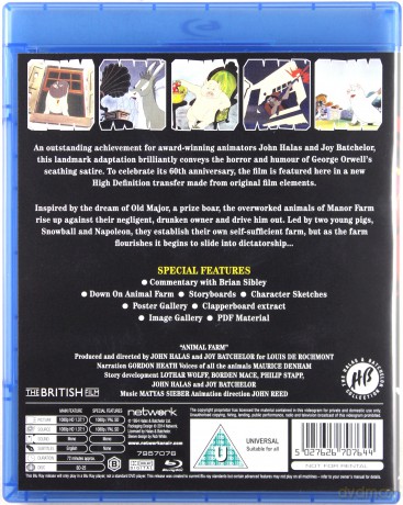 Animal Farm (Folwark zwierzęcy) [Blu-Ray]