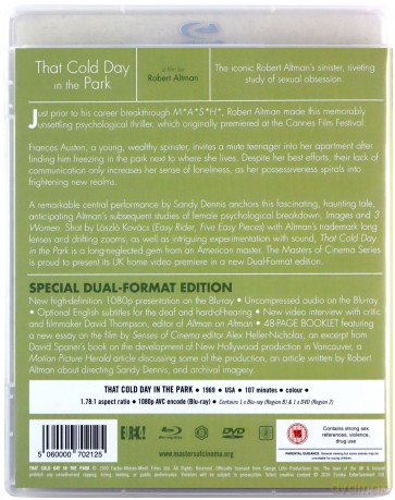 That Cold Day in the Park (Ów chłodny dzień w parku) [Blu-Ray]+[DVD]