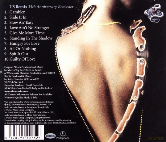 Whitesnake: Slide It In [CD]