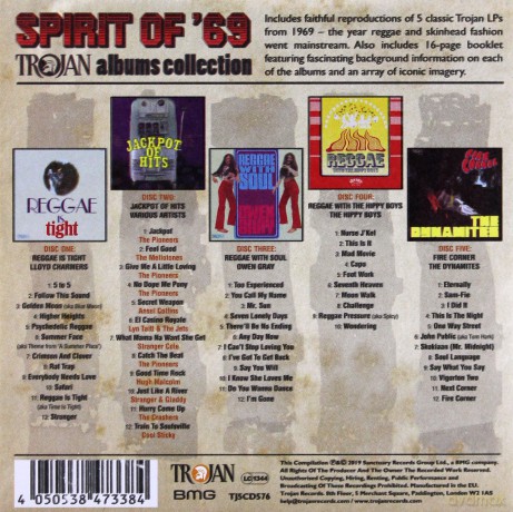 Spirit Of 69: The Trojan Albums Collection [5CD]