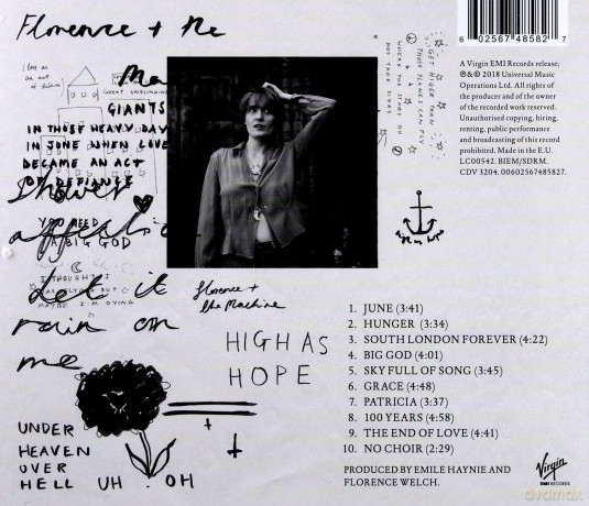 Florence + The Machine: High As Hope [CD]