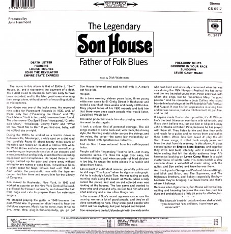 Son House: Father Of Folk Blues [Winyl]