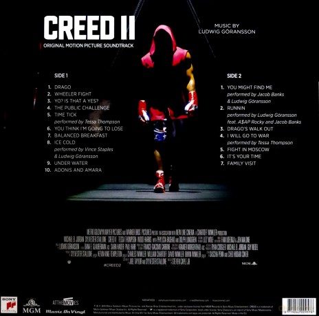 Creed II soundtrack (Ludwig Göransson) (Red) [Winyl]