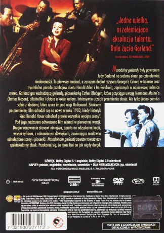 Narodziny Gwiazdy (1954) (Edycja Specjalna) [DVD]