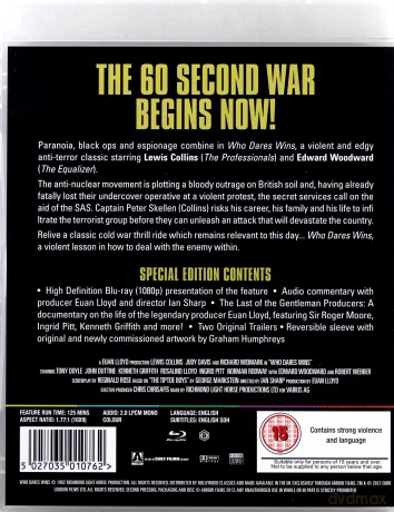 Who Dares Wins [Blu-Ray]